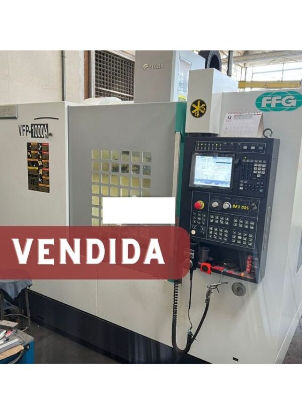 Centro de Usinagem CNC Feeler VFP1000A - vendida