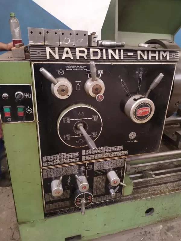 Torno mecânico NARDINI NHM-2000 Industrial - cabeçote