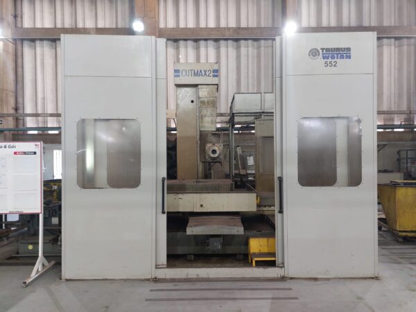 Mandrilhadora CNC WOTAN CUTMAX-2 TT Fuso 120 mm