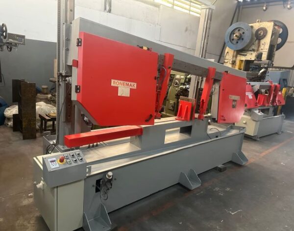 Serra de Fita Dupla Coluna Semi Automatica Ronemak MRC-650 HVF - Image 2