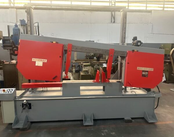 Serra de Fita Dupla Coluna Semi Automática Ronemak MRC-650 HVF