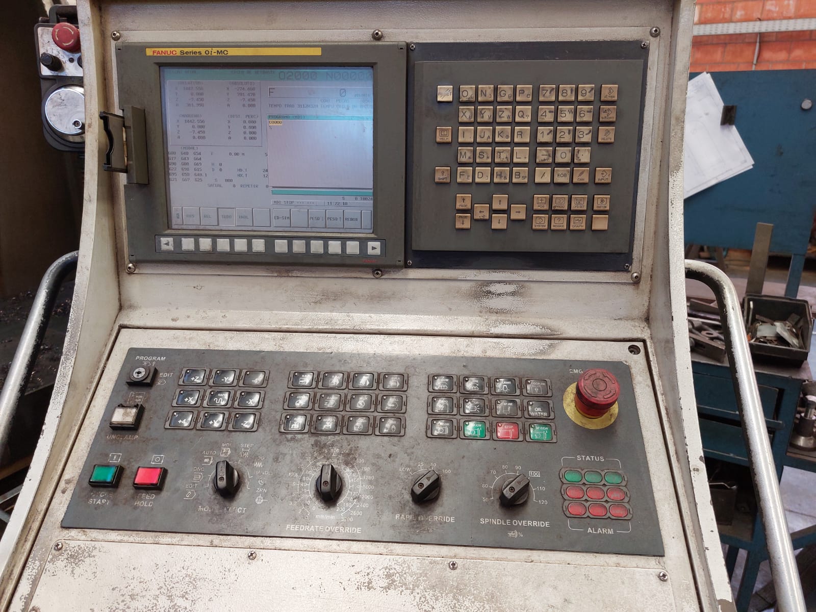 Centro de usinagem vertical ROMI D-2000 2 Centro de usinagem vertical ROMI D-2000 - Imagem 2