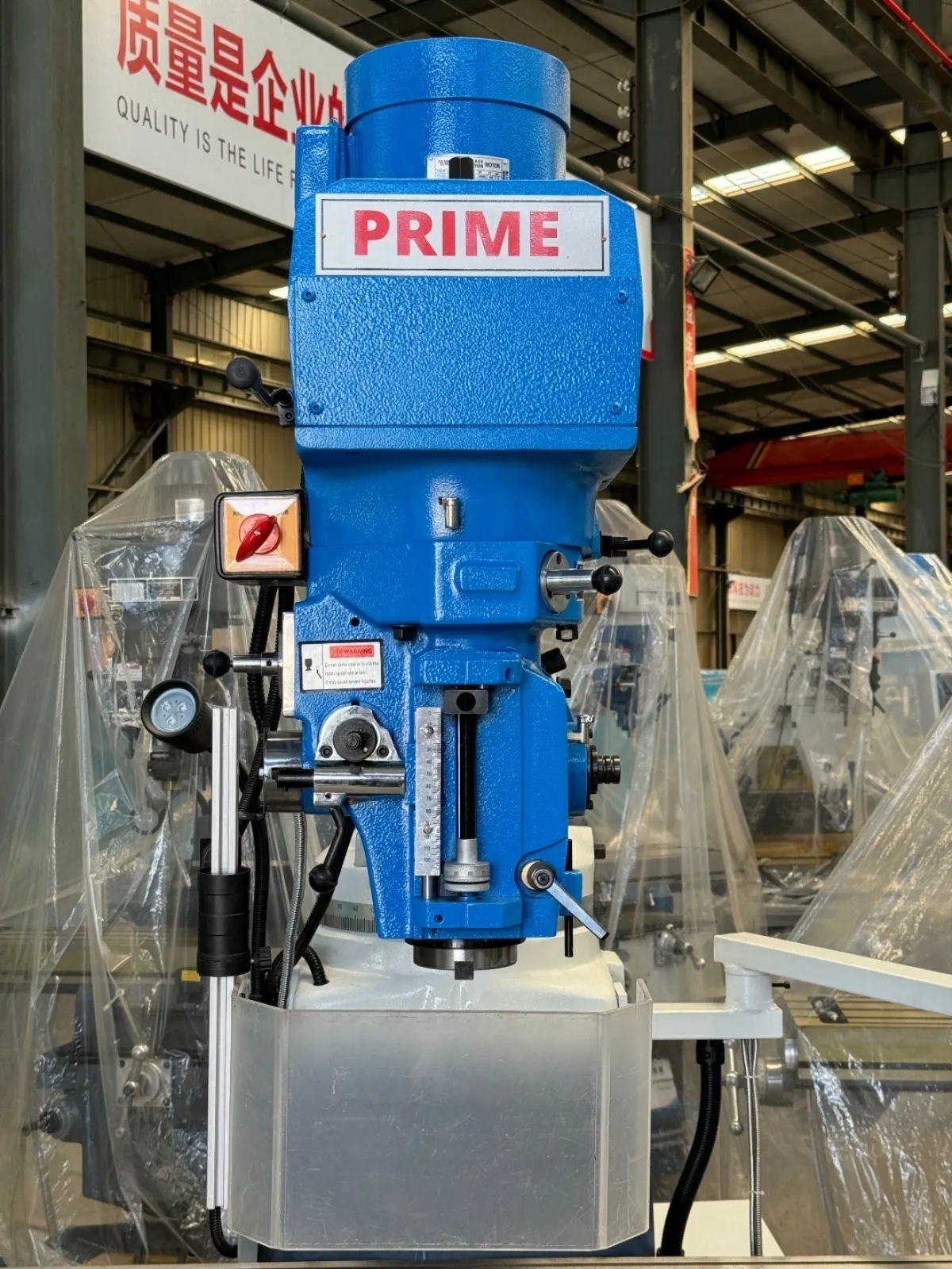 Fresadora Ferramenteira NOVA Iso 40 com Inversor 3 Fresadora Ferramenteira NOVA Iso 40 com Inversor - imagen somente do cabeçote frontal