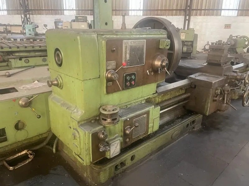 Torno Mecânico Imor MHS-II 3800mm - frontal cabeçote