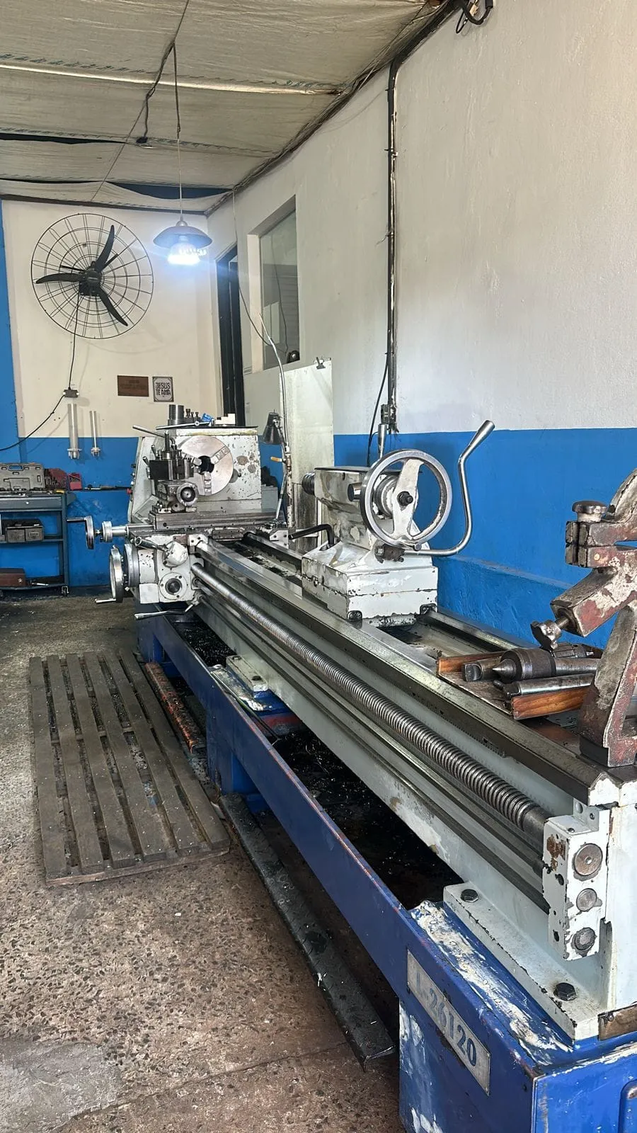 Torno Mecanico Usado Barato Clever - lateral