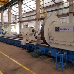 Torno Pesado POREBA 15000mm - lateral