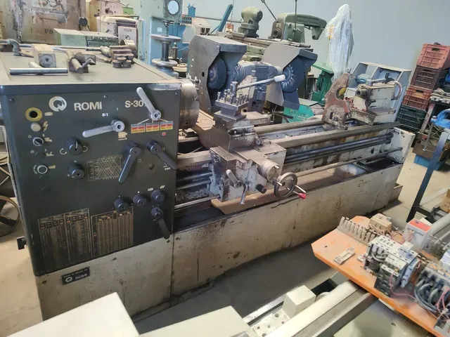 Torno Mecânico Usado Romi S30 - frontal