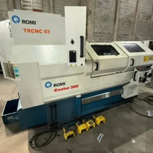 Torno CNC Romi Centur 30D Ano 2014 - vista frontal
