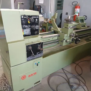 Torno Mecânico Usado Imor Oficina 520 - vista frontal