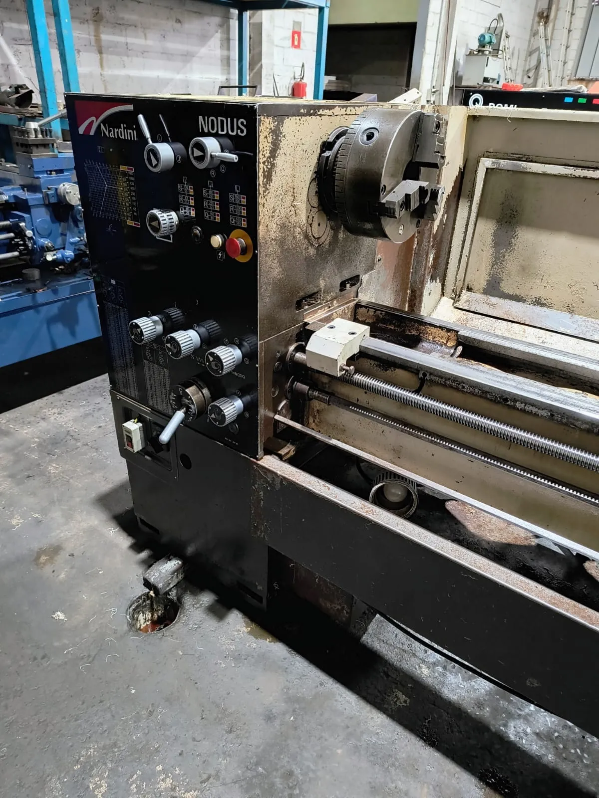 Torno Mecânico Nardini Nodus ND 325 - 2200mm 3 Torno Mecânico Nardini Nodus ND 325 - 2200mm